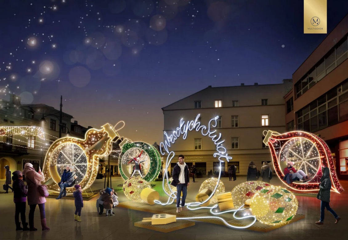 Świąteczna Piotrkowska zaskoczy nowymi iluminacjami