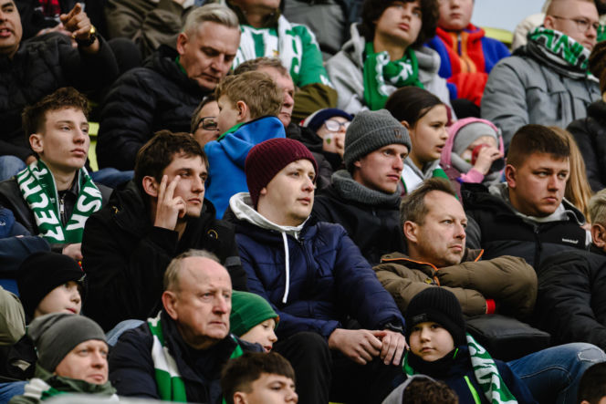 Lechia Gdańsk - Raków Częstochowa; Zdjęcia kibiców z meczu 30. kolejki PKO BP Ekstraklasy