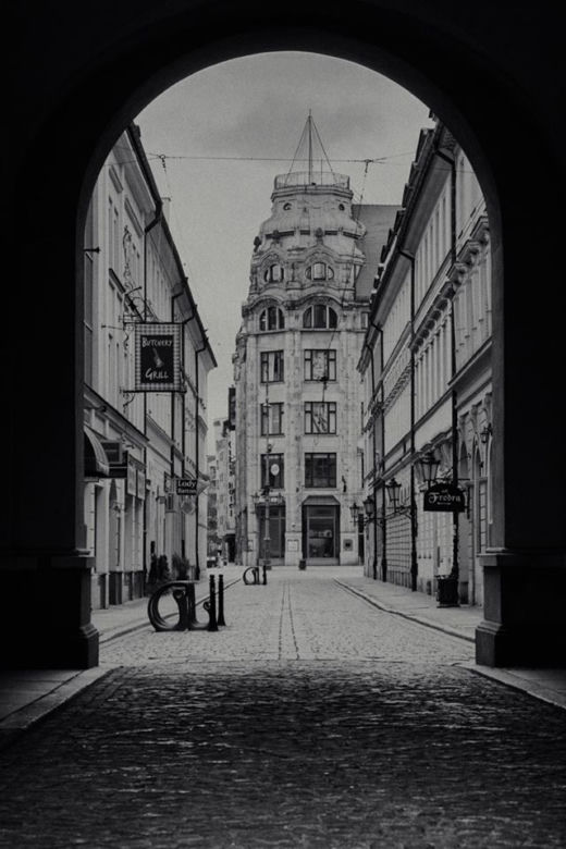 Wrocław w czasie epidemii - opustoszałe centrum miasta