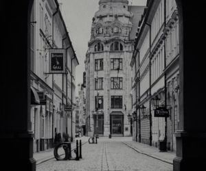 Wrocław w czasie epidemii - opustoszałe centrum miasta