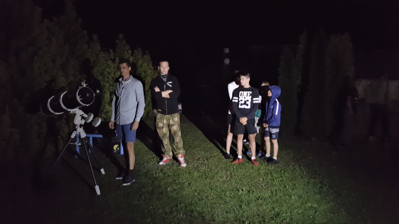 Obserwacje nieba w Starym Krzesku 