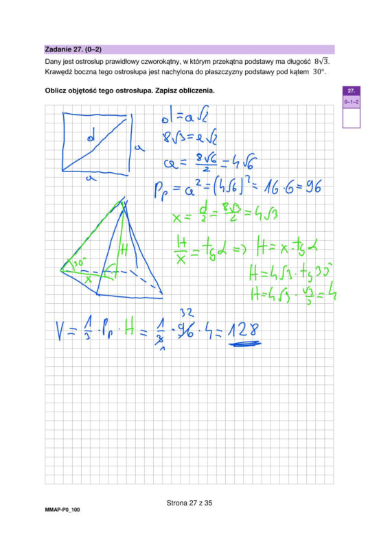 Matura 2026: matematyka. Odpowiedzi z matematyki 5.05.2026