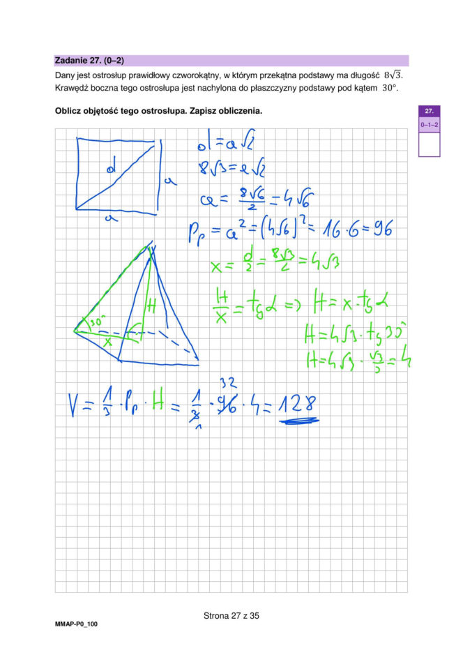 Matura 2026: matematyka. Odpowiedzi z matematyki 5.05.2026