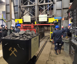 Ostatni wagon z węglem na KWK Bobrek w Bytomiu. 30 grudnia 2025 roku