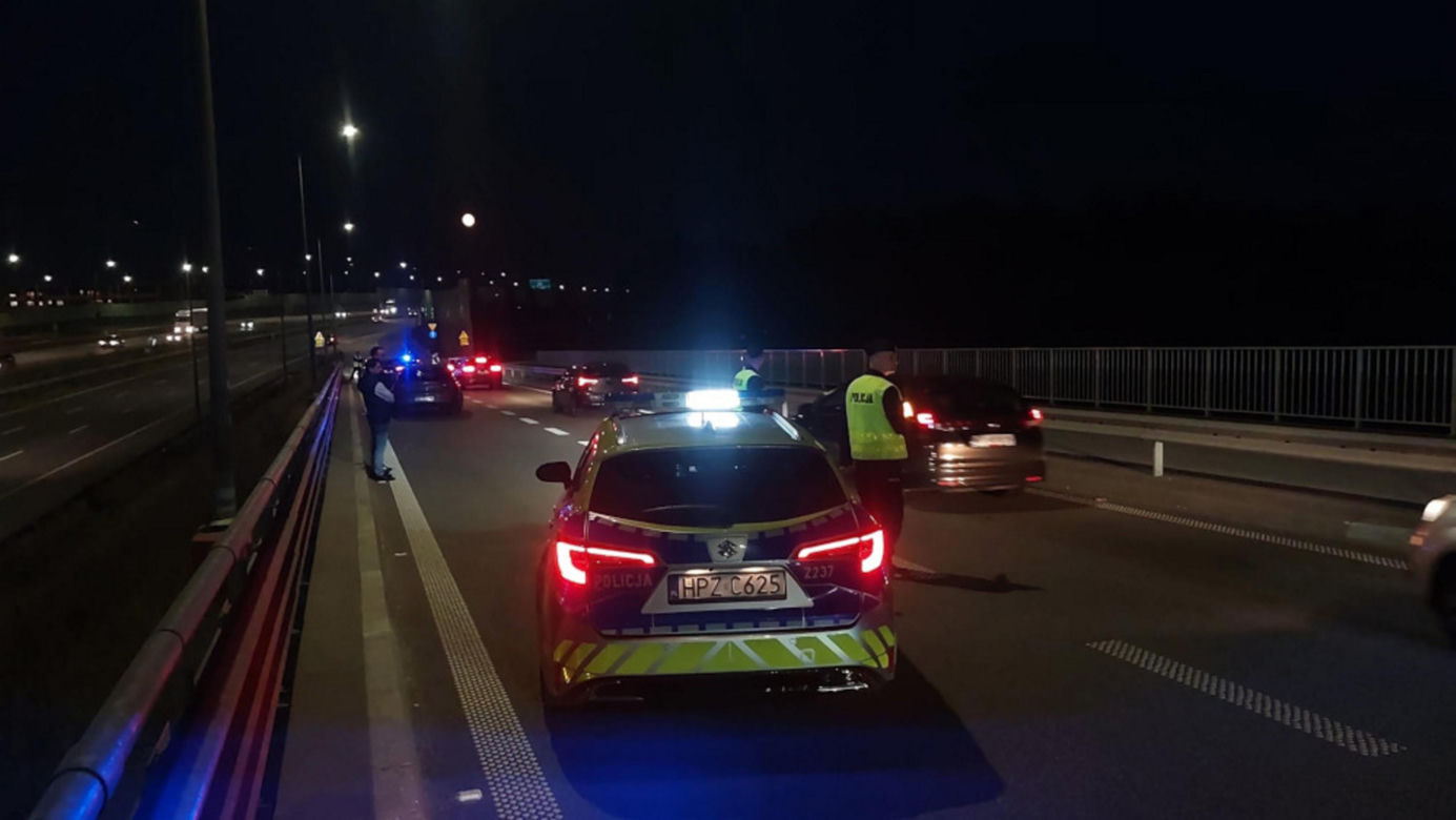 Wielka obława na kierowców w Warszawie