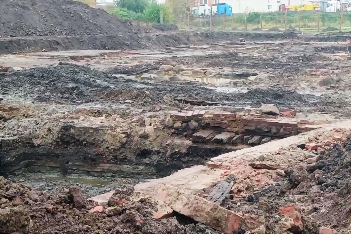 Pozostałości spichlerzy przy ul. Zbożowej