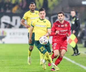 GKS Katowice - Widzew Łódź, zdjęcia kibiców z meczu 20. kolejki PKO BP Ekstraklasy