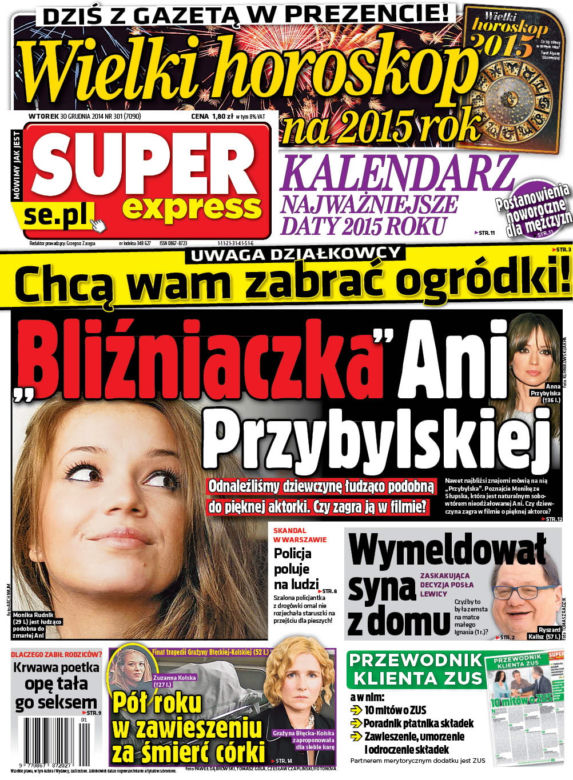 To ona zagra Anię Przybylską