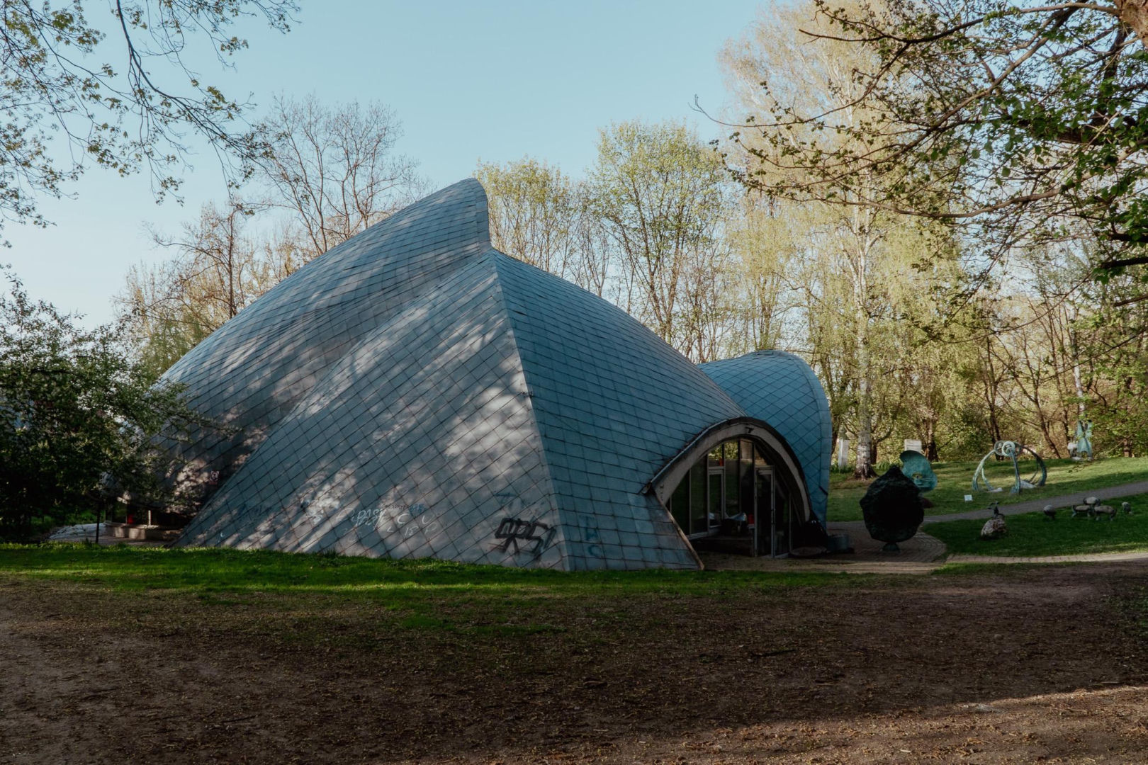 Pracownia Bronisława Chromego w Krakowie. Dawna muszla koncertowa