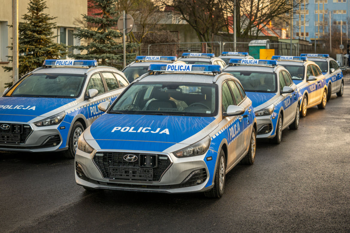 Oznakowane radiowozy Hyundai i30 Wagon