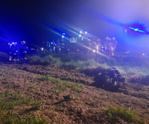 Wypadek motocyklisty w Miechowicach Wielkich