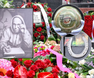 ZIP Skład pożegnał brata symbolami. Po pogrzebie na nagrobku odkryliśmy niesamowite pamiątki