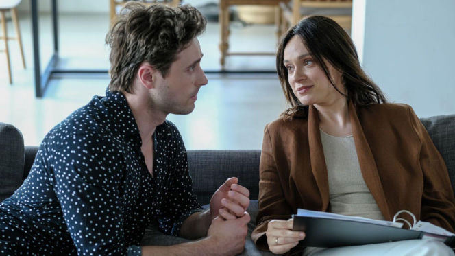 Barwy szczęścia odc. 3281. Natalia (Maria Dejmek), Cezary Rawicz (Marcel Opaliński)