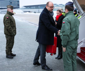 Nawrocki wylot do UK