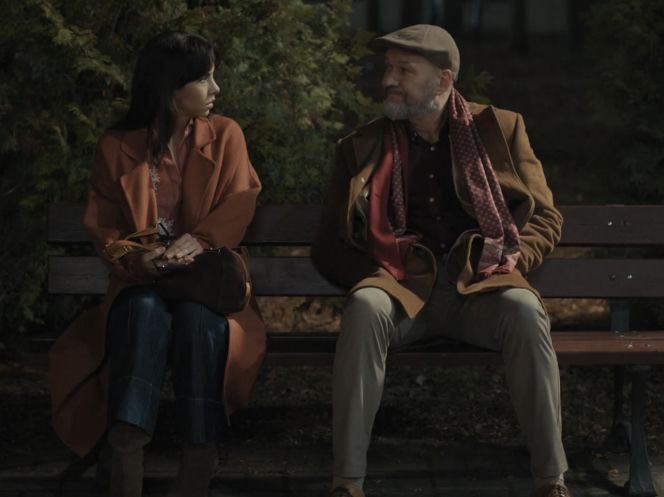 M jak miłość, odcinek 1923. Aneta (Ilona Janyst), Wójcik (Jakub Kornacki)