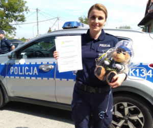 Podkarpaccy policjanci składają życzenia w Dniu Kobiet