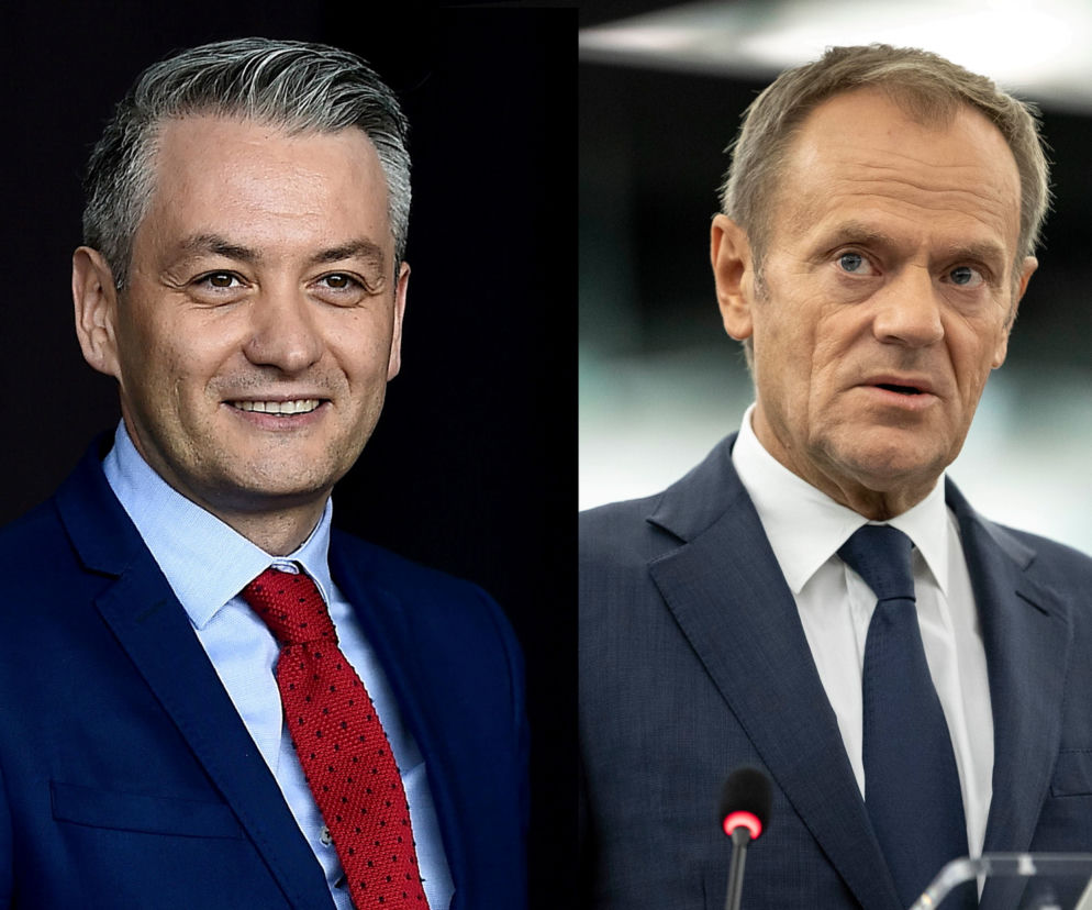 Robert Biedroń, Donald Tusk