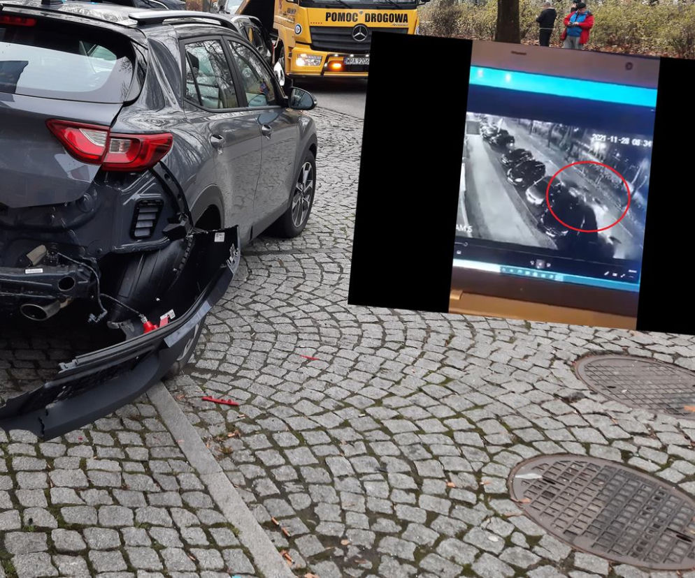 Zarzuty dla 36-latka który staranował 10 samochodów