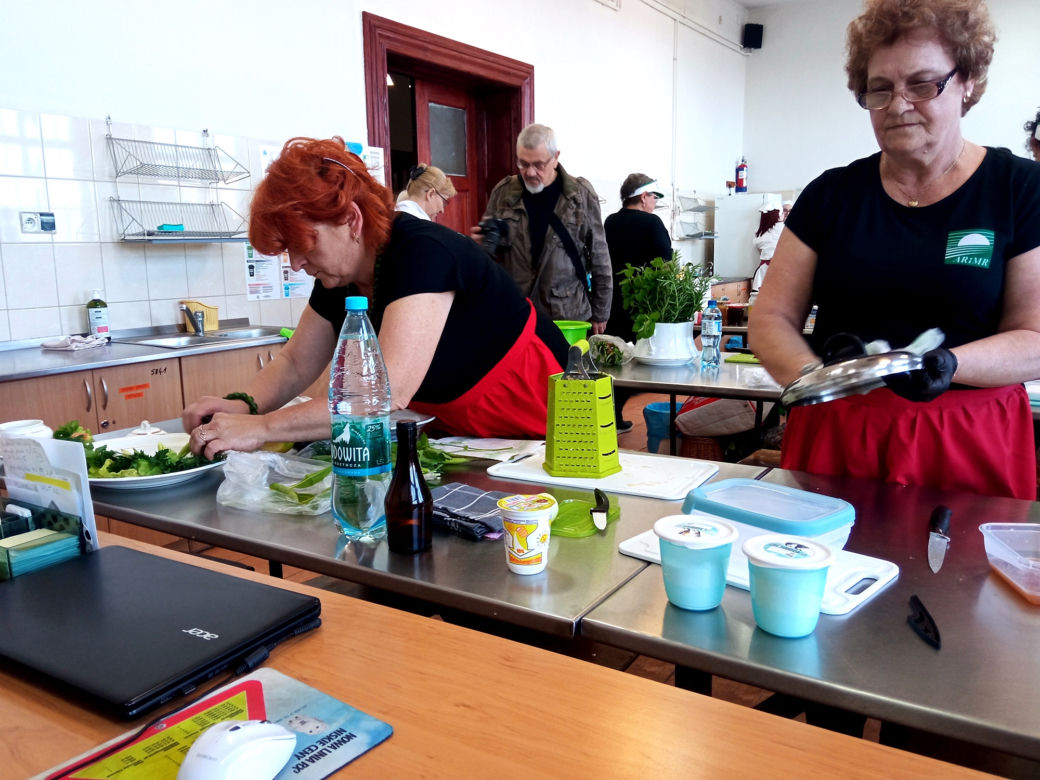 Konkurs kulinarny im. Wiktora Kulerskiego w grudziądzkim gastronomiku