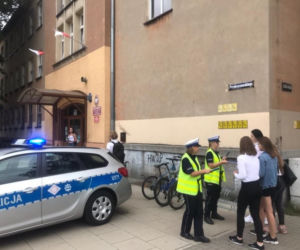 Poznańscy policjanci patrolują okolice szkół