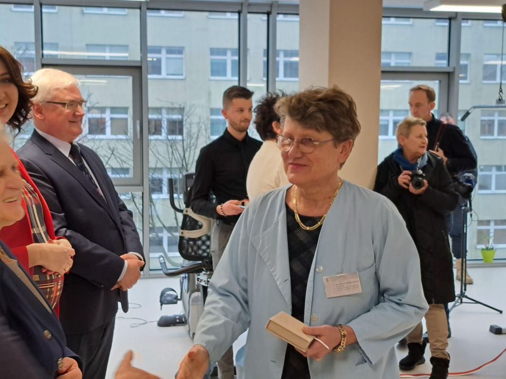 Remont Ośrodka Rehabilitacji i pokaz użycia egzoszkieletu - Szpital im. św. Łukasza w Tarnowie