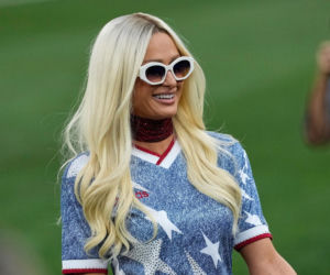Paris Hilton z dziećmi w dopasowanych stylizacjach