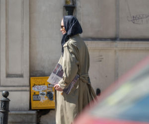 Magdalena Cielecka walczy z wiatrem