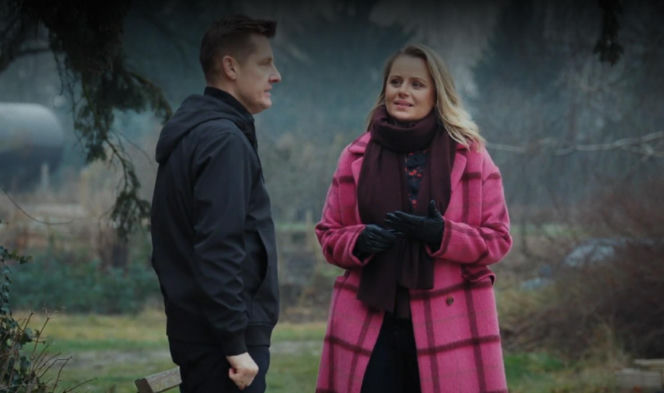 M jak miłość odc. 1927. Paweł (Rafał Mroczek), Judyta (Paulina Chruściel)