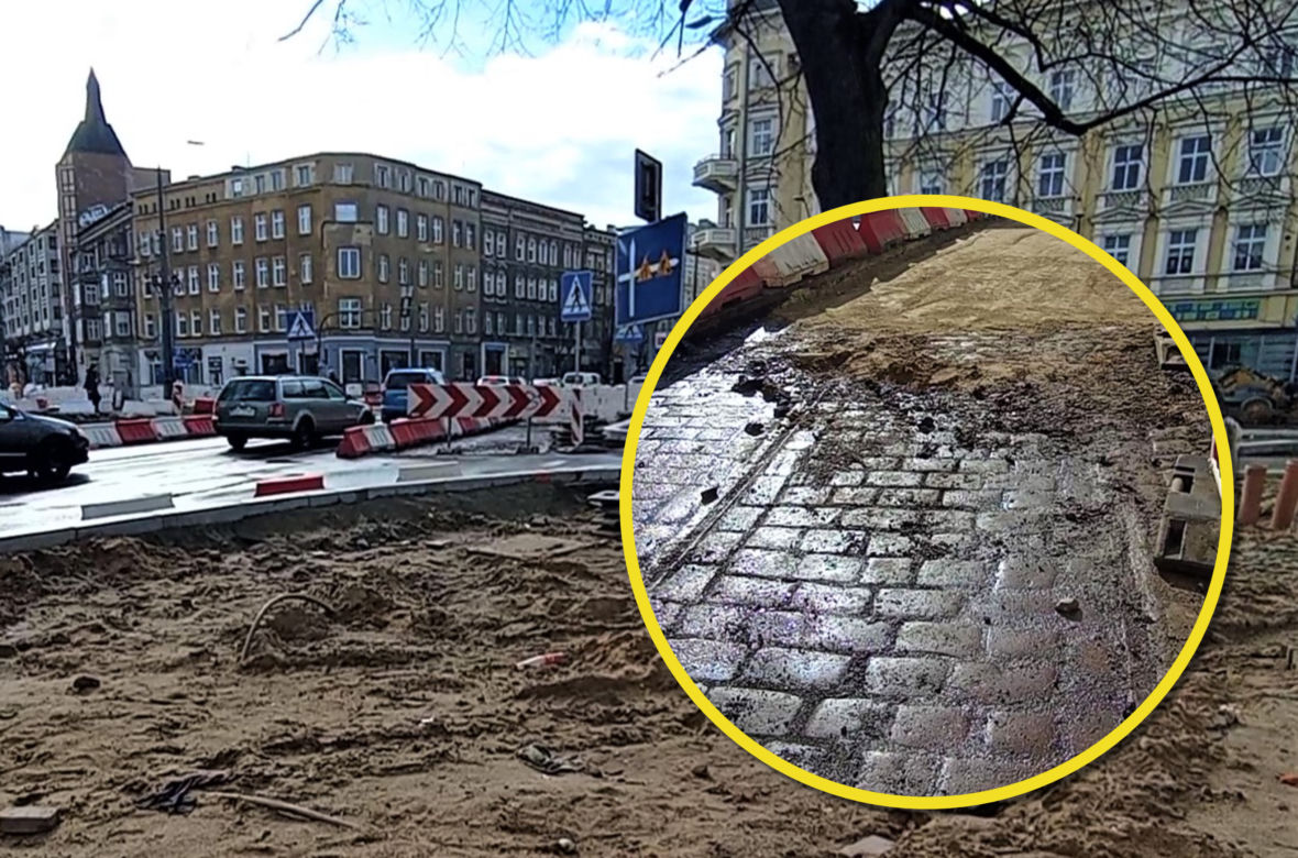 Historyczne odkrycie podczas przebudowy alei Wojska Polskiego i placu Zwycięstwa