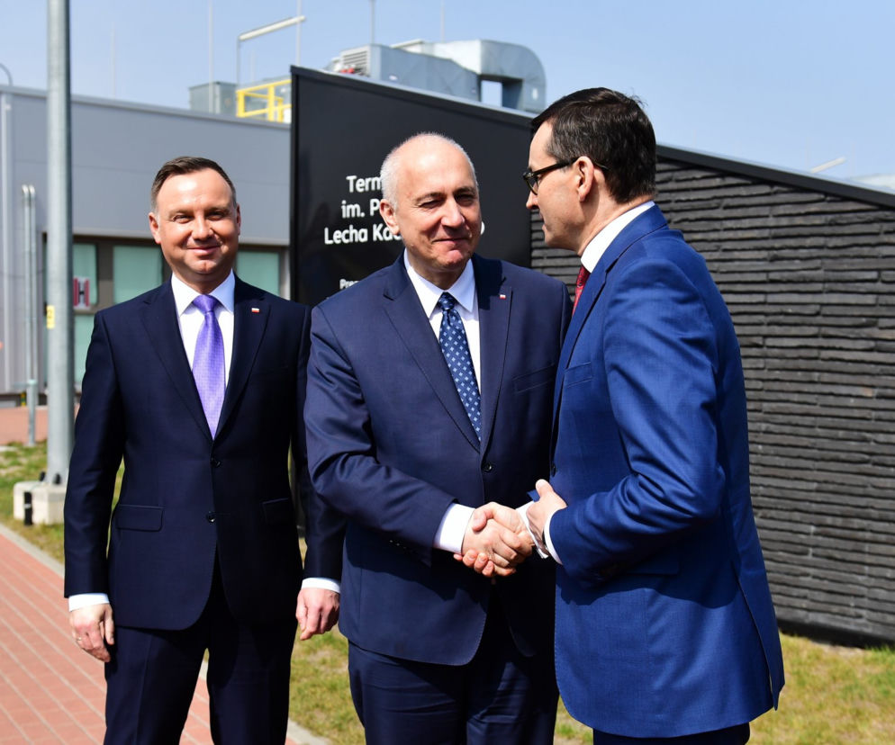 Andrzej Duda, Mateusz Morawiecki, Joachim Brudziński