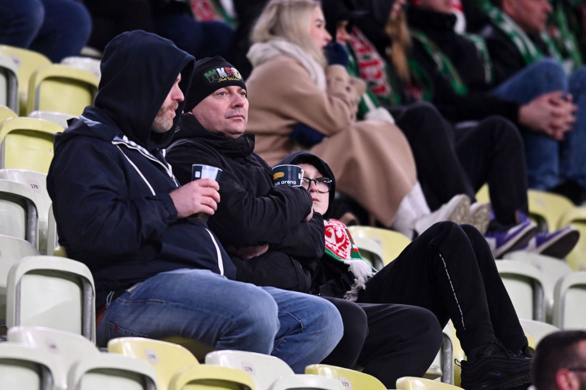 Kibice na meczu Lechia - Śląsk. Zobacz zdjęcia z trybun!
