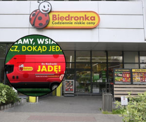 Świąteczna wioska przed Biedronką.  Na liście są dwa miasta z woj. lubelskiego!