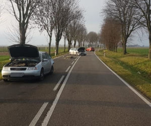 Lubelskie: Samochody jak kostki domina! GROŹNY WYPADEK. Pięć osób rannych [ZDJĘCIA]