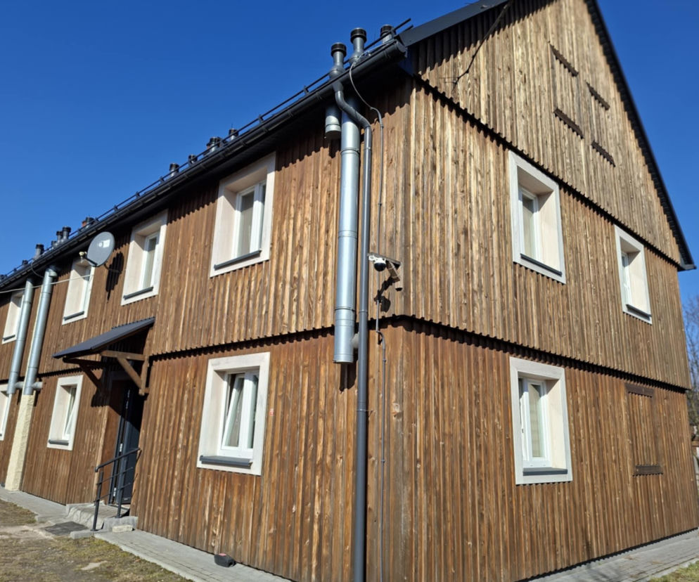 Drewniane osiedle w Sędziszowie