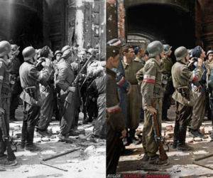 Powstanie Warszawskie 1944r. Koloryzacja fotografii powstańczej