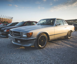 Spotkanie grupy Youngtimer Warsaw pod PGE Narodowym