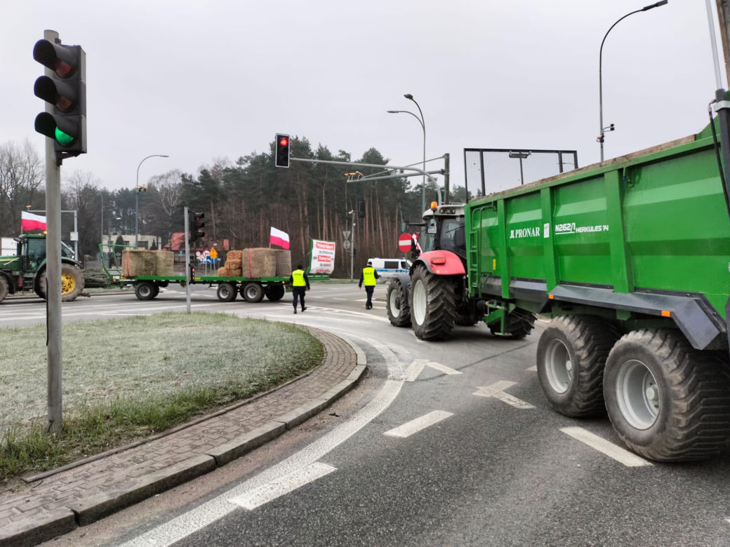 Protest rolników 