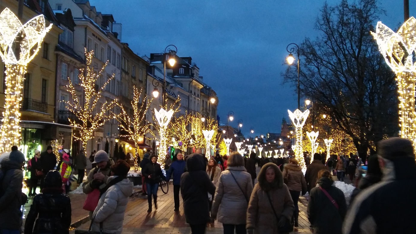 Świąteczna Iluminacja Warszawy