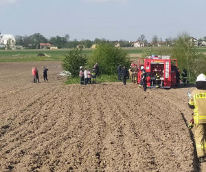 Utonął w traktorze we własnym stawie