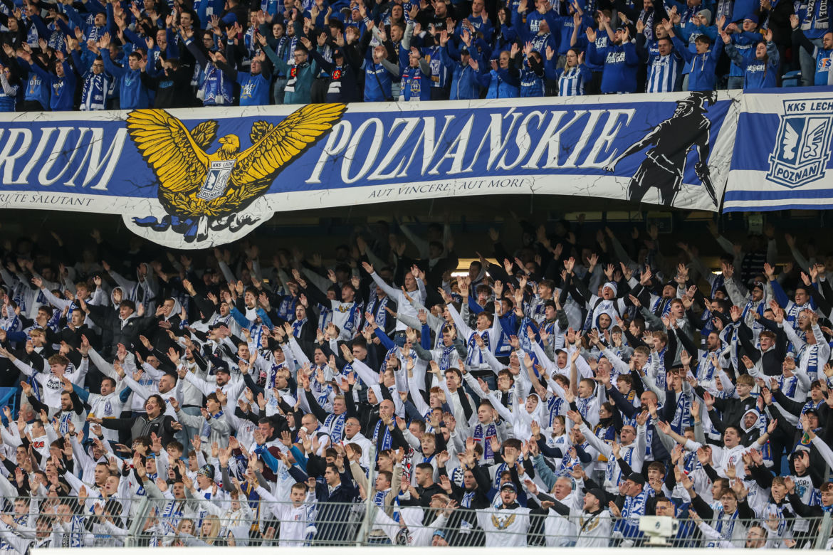 Lech Poznań - Sunderland: Zdjęcia kibiców i zawodników z meczu 3. kolejki fazy ligowej Ligi Europy 2026/27