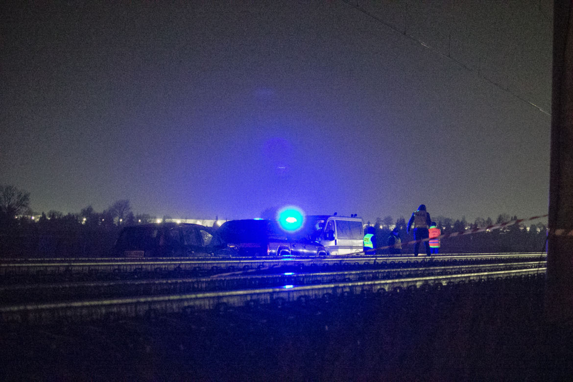 Śmiertelne potrącenie na torach