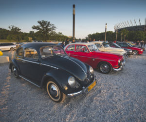 Spotkanie grupy Youngtimer Warsaw pod PGE Narodowym