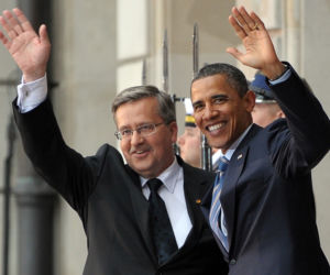Obama na szczycie u Komorowskiego