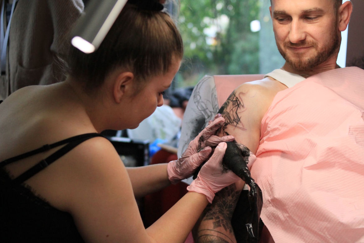 Ostróda stolicą tatuażu. Esmeralda Godlewska gwiazdą festiwalu tatuaży