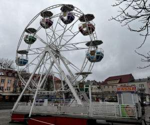 Diabelski młyn na Rynku Kościuszki w Białymstoku