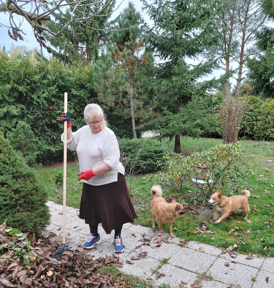 Stanisława Celińska z rodziną