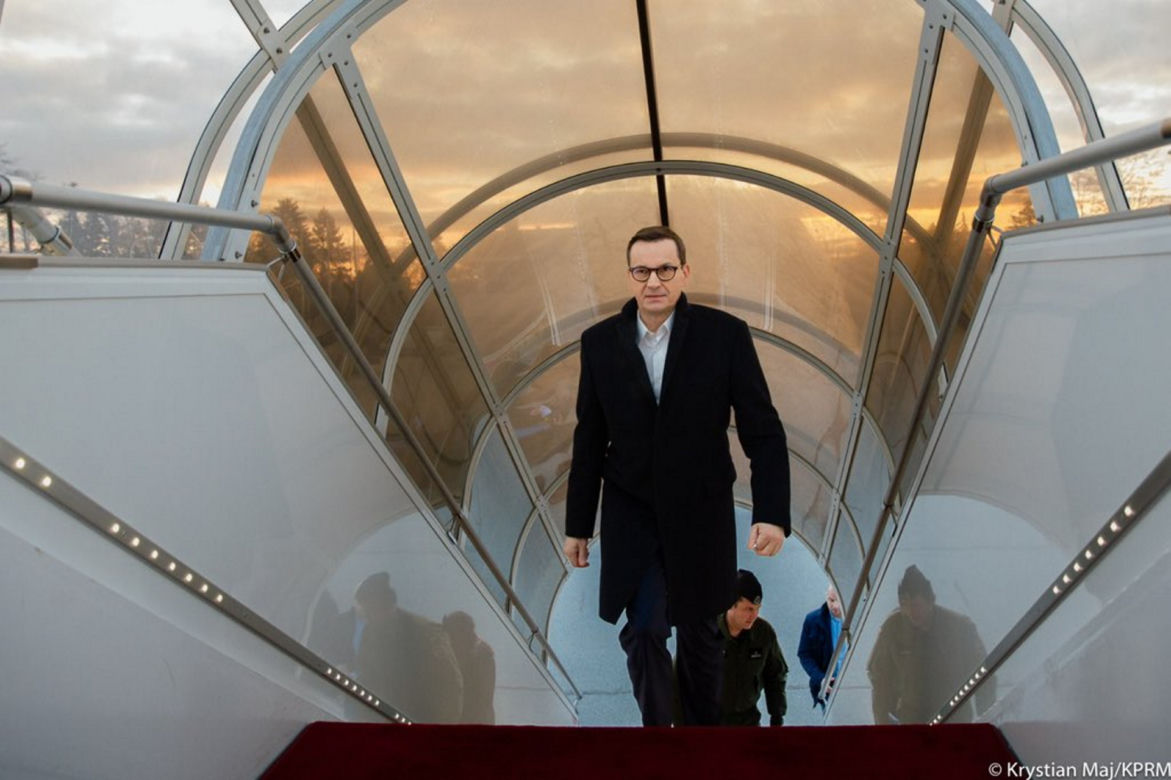 Premier Mateusz Morawiecki w Bukareszcie 