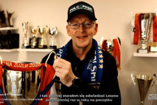 Ze Szkocji dl Leszna. Kibicowska pasja Michaela Purvesa