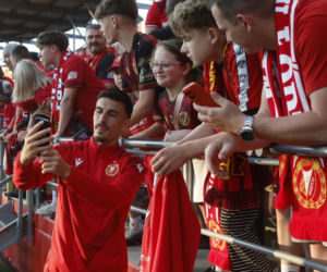 Widzew Łódź - Piast Gliwice: Zdjęcia kibiców i zawodników z meczu 34. kolejki PKO BP Ekstraklasy