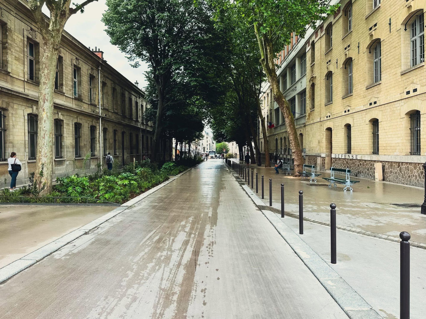 Szkolna ulica w Paryżu